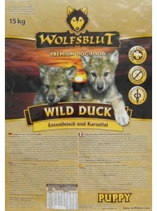 Wolfsblut Wild Duck Puppy 15 kg Wolfsblut Wild Duck Puppy 15 kg
