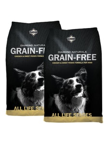 Diamond Naturals Grain-Free Chicken & Sweet Potato 2 x 12,7 kg Diamond Naturals Grain-Free Chicken & Sweet Potato 2 x 12,7 kg