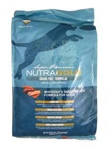 Nutra Gold Grain Free Whitefish and Sweet Potato 13,6 kg Nutra Gold Grain Free Whitefish and Sweet Potato 13,6 kg