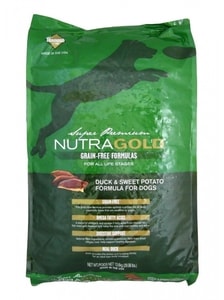 Nutra Gold Grain Free Duck and Sweet Potato 13,6 kg Nutra Gold Grain Free Duck and Sweet Potato 13,6 kg