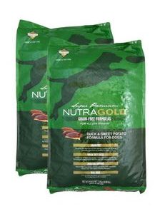 Nutra Gold Grain Free Duck and Sweet Potato 2 x 13,6 kg Nutra Gold Grain Free Duck and Sweet Potato 2 x 13,6 kg