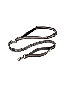 Běžecké vodítko pro psy Go Dog Glo Stunt Runner Titanium Black Běžecké vodítko pro psy Go Dog Glo Stunt Runner Titanium Black